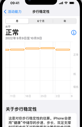 诸暨iPhone手机维修如何在iPhone开启'步行稳定性通知'