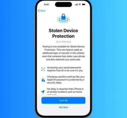 诸暨苹果授权维修店分享被盗设备保护功能开启方法 