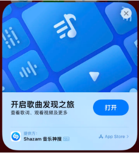 诸暨苹果14维修站分享iPhone14音乐识别功能使用方法 