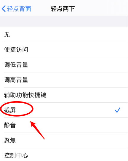诸暨苹果手机维修分享iPhone12如何启用双击截屏 